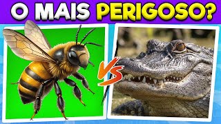 🧠 Quão bom é o seu Conhecimento Sobre ANIMAIS? 🐯Quiz de Animais #quiz #labquiz