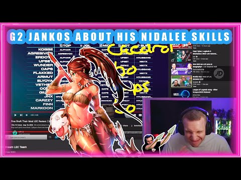 G2 Jankos About His Nidalee Skills
