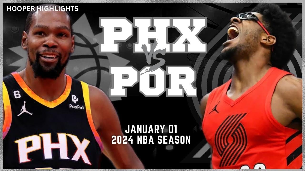 02.01.2024 | Phoenix Suns 109-88 Portland Trail Blazers
