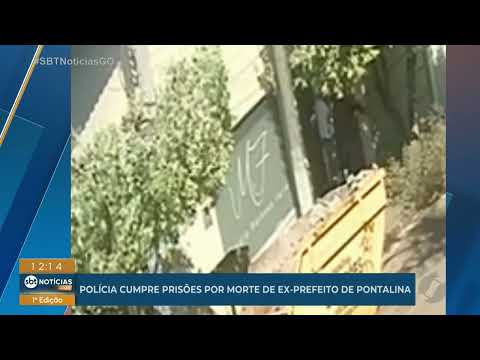 Polícia prende suspeitos de envolvimento na morte de ex-prefeito de Pontalina
