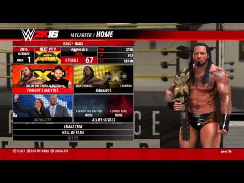 WWE 2k16 MY CAREER MODE Pt 8