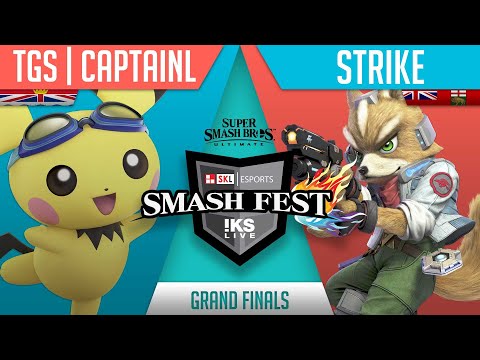 Strike (Fox) vs Captain L (Kirby, Pichu) - Grand Final - SKL Smashfest 4 - Smash Ultimate
