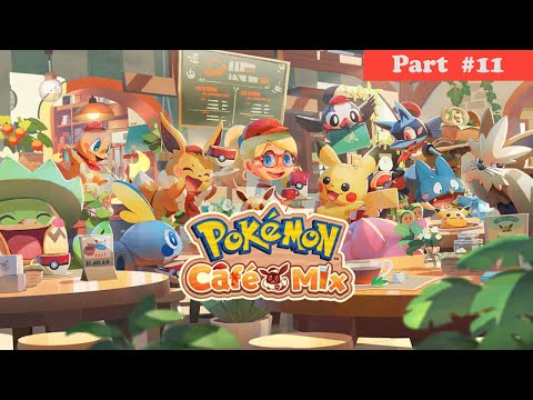 Pokemon Party & Unlock Phonograph | Levels 101 - 110 | Pokemon Cafe Mix (11)