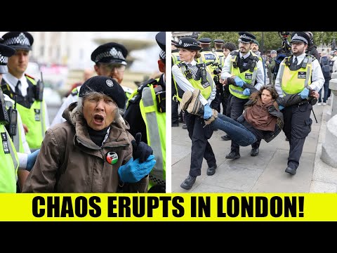 CHAOS In London – 175 ARRESTS At Islamist Hate March!