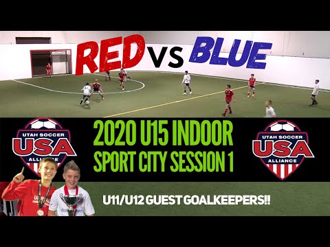 HIGHLIGHTS | 2020 U15 Indoor- USA Premier 06 BS -RED vs BLUE - Veo