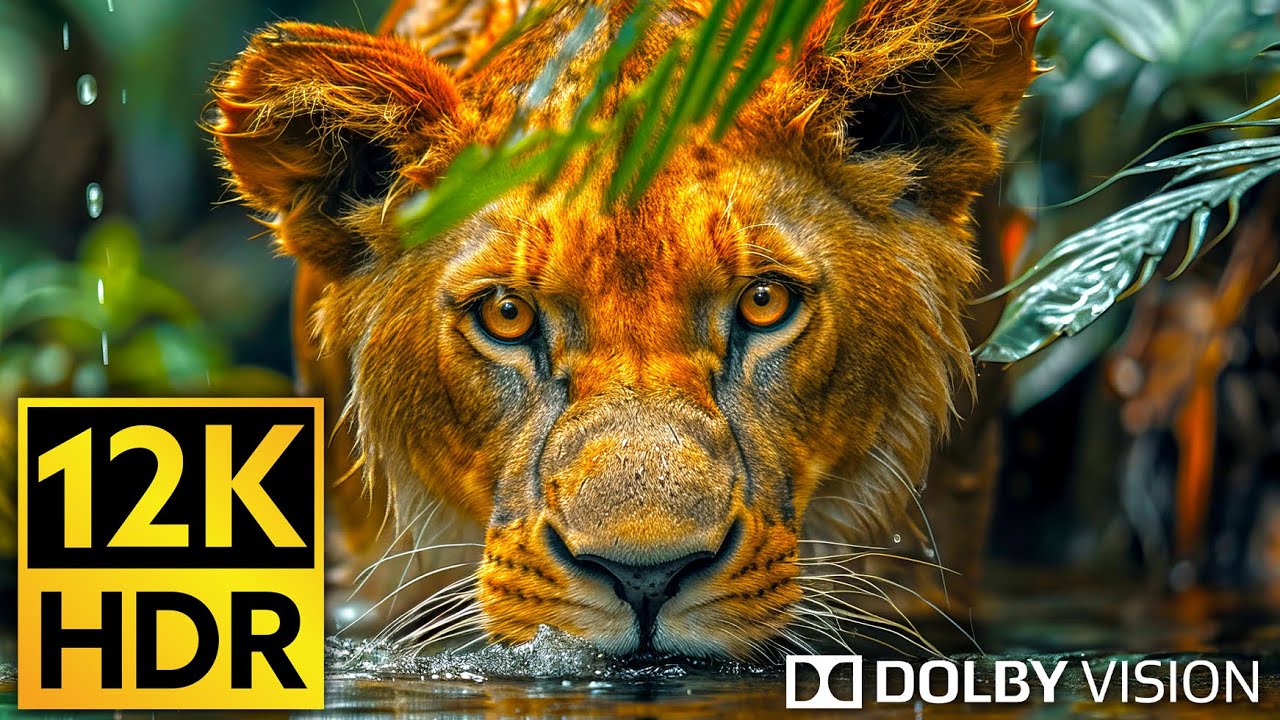 Dolby Vision 🌿 12K HDR 120fps - Animal Kingdom for 4K 8K TV