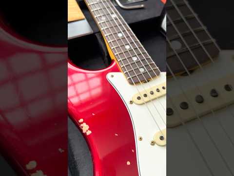 2026 Fender Custom Shop Stratocaster Pro W25 Relic - Candy Apple Red image 25