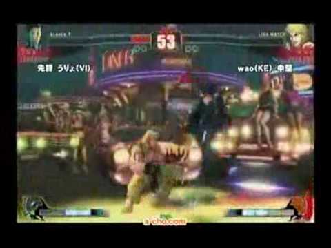 SF4:Uryo (Vi) vs Wao (Ke) - Semi-Final 1 - a-cho 3on3 - 01-11-2009