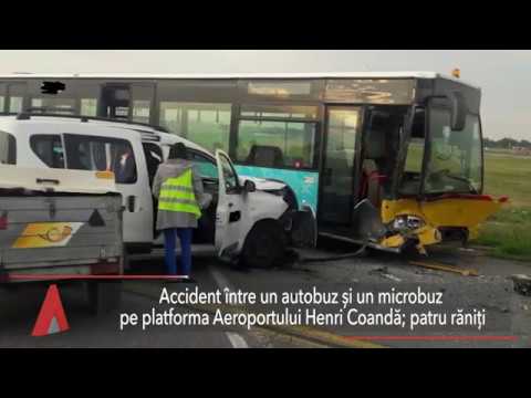 Stiri Mediafax 09 Iulie - Accident pe platforma Aeroportului Henri Coandă