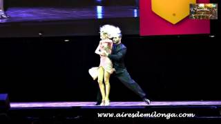 Mejor Pareja Extranjera  Escenario, Mundial de Tango 2015, Kirill Parshakov y Anna Gudyno