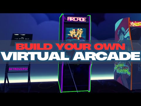 Build the Ultimate VR Arcade in Virtual Ranger Sandbox! | X-Arcade - Meta Quest 3 - Arcade2tv-XR