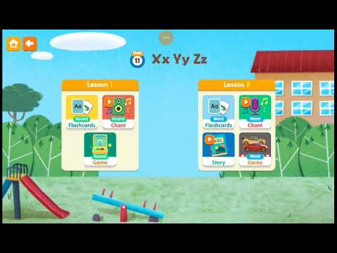 School Phonics 1 - Unit 11 "Xx, Yy, Zz"