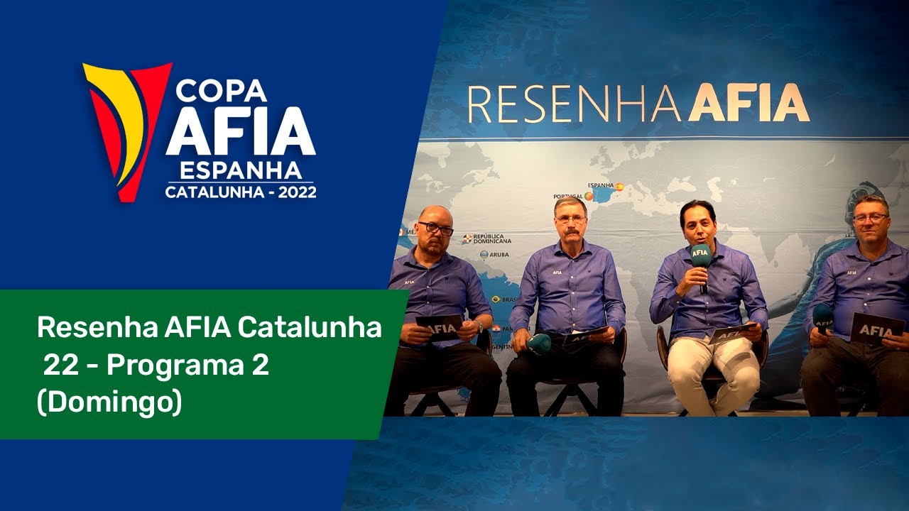 Resenha AFIA 2 – Copa AFIA Espanha – Catalunha – Domingo 29/05/2022