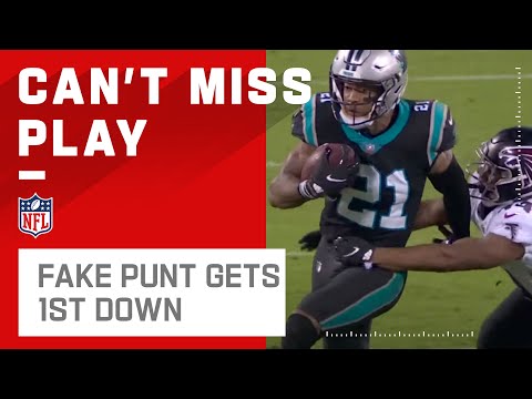 More Tricks! Panthers Fake Punt Results in 1st Down