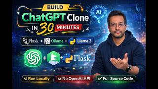 Build Your Own ChatGPT Clone in 30 Minutes (Flask + Ollama + Llama 3)