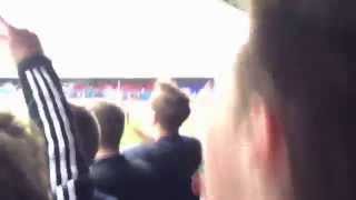 preview picture of video 'Wakefield v Darlington - Fans singing'