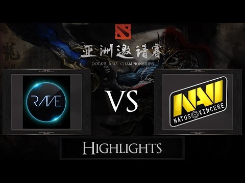 Rave vs Na'Vi Highlights | Dota 2 Asia Championship 2015