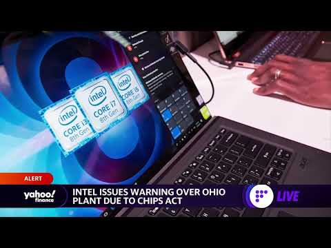 Intel delays for $20 billion Ohio factory amid stalled CHIPS Act