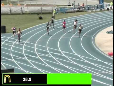 Girls 400m Heat 1 - New Balance Outdoor Nationals 2011