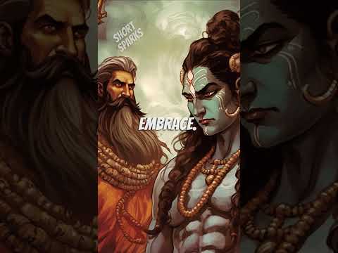 🤯 When Rishi Bhrigu Kicked Lord Vishnu! #hinduism #sanatandharma #shorts #vishnu