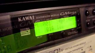 Video thumbnail for KAWAI GMega - Demo Song by Szintimánia