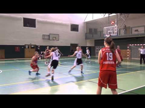 2015 0221 Basket U14 Extraliga U14 OSK Olomouc - Studánka Pardubice