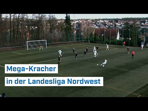 Was für ein Strahl! Amateur-Kicker trifft spektakulär!
