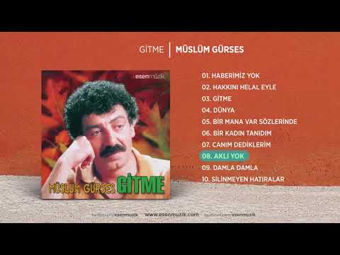 müslüm Gürses - Aklı Yok (official Audio)