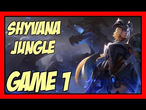 Shyvana Jungle (Full Game Commentary) (Game 1)