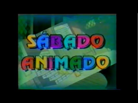 VINHETA DE INTERVALO - SÁBADO ANIMADO - SBT [1995 - 1996]