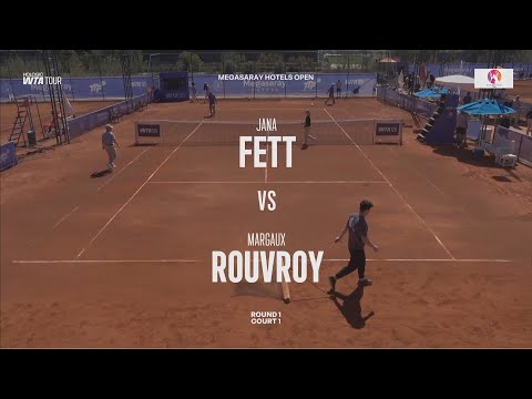Jana Fett CRO vs Margaux Rouvroy FRA  - HighLights