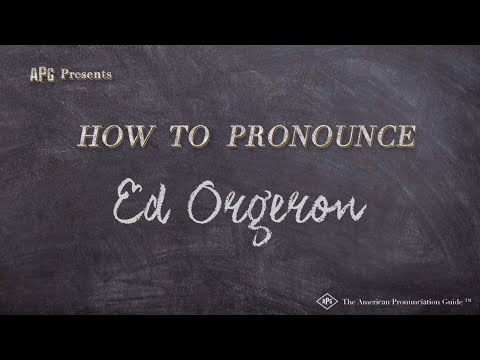 How to Pronounce Ed Orgeron (Real Life Examples!)