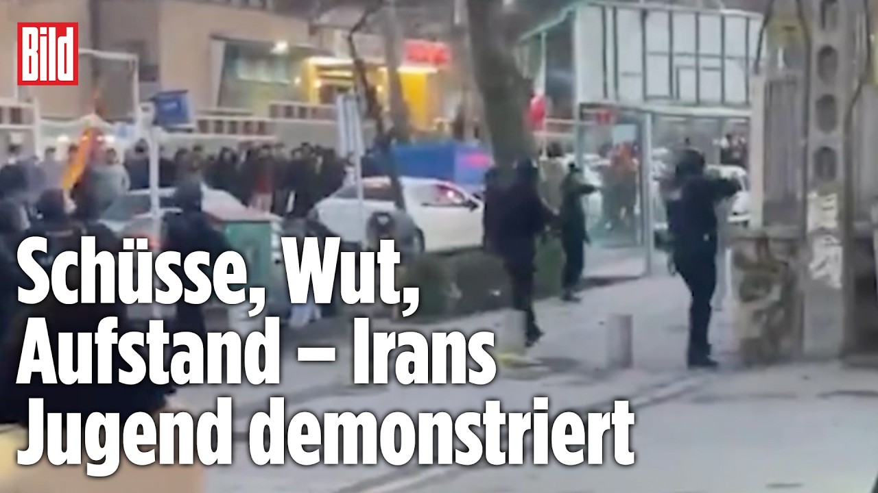 IRAN: Schüsse bei Protesten – Studenten gehen auf die Straße