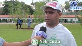 preview picture of video 'Entrevista ao Treinador Neto Costa do Tocantinópolis Esporte Clube'