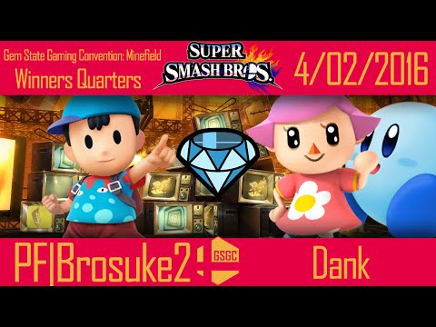 Minefield: PF|Brosuke2 (Ness) vs Dank (Murabiko, Kirby) Winner's Quarters