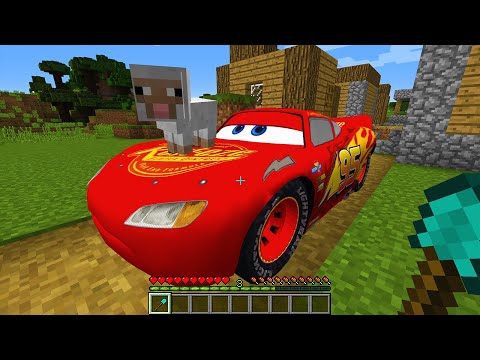 Scrapy - CURSED MINECRAFT BUT IT'S UNLUCKY LUCKY FUNNY MOMENTS I found a REAL Lightning McQueen