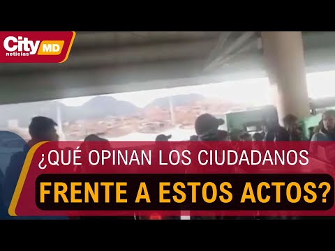 Protestas en Bogotá y Cundinamarca: manifestantes promovieron no pagar transporte ni peajes | CityTv