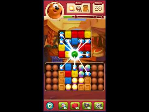 Toon Blast Level 1746 - NO BOOSTERS 🐻🐺🐱 | SKILLGAMING ✔️