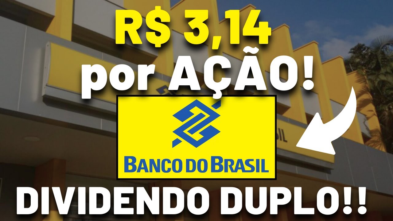 BBAS3 NOVO APORTE!! DIVIDENDO DUPLO, LUCRO RECORDE E DIVIDENDO RECORDE, BBAS3 É O MAIS BARATO!