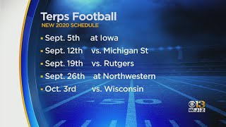 Terrapins' Amended 2020 Football Schedule Released