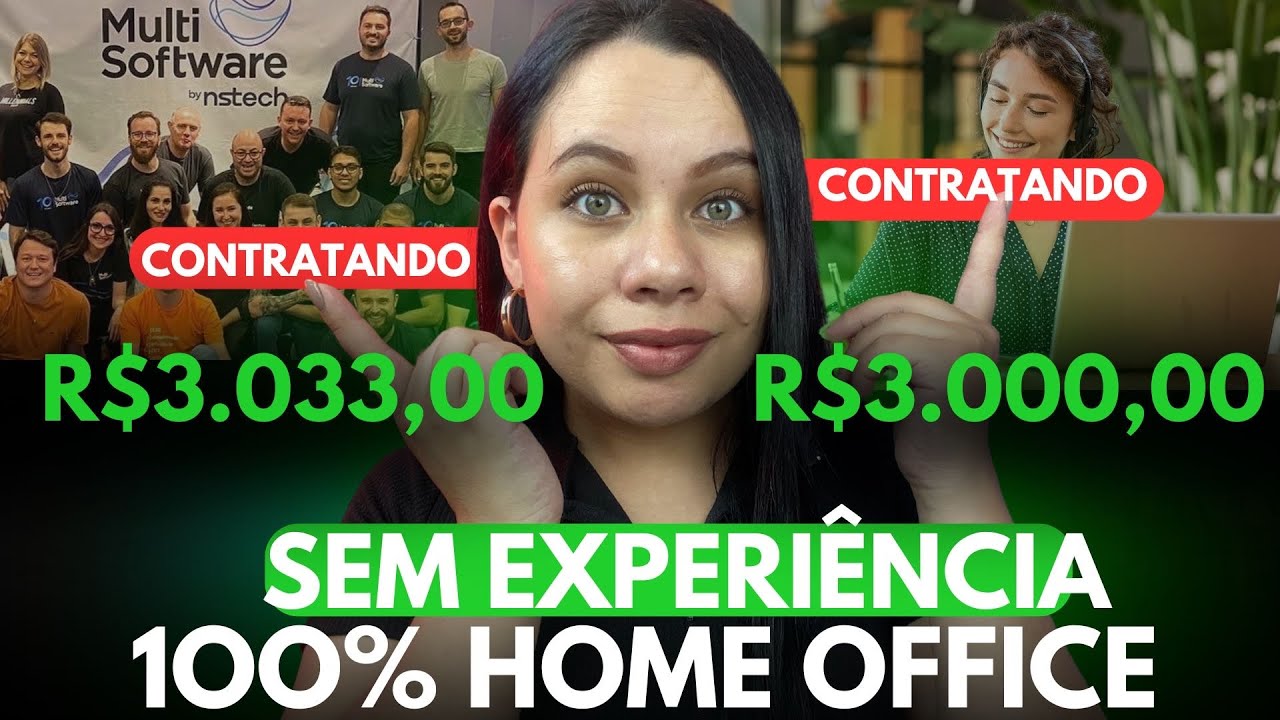 2 EMPRESAS CONTRATANDO HOME OFFICE SEM EXPERIÊNCIA