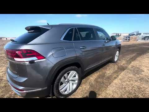 2021 Volkswagen Atlas Cross Sport Highline 3.6 FSI 4MOTION in Gray for sale at Selkirk GM in Selkirk, MB