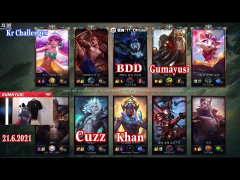 T1 Gumayusi Stream - Perfect Game Jhin 15min in Kr Challenger