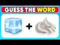 Can You Guess the WORD By The Emoji? 🤔| Emoji Quiz #5