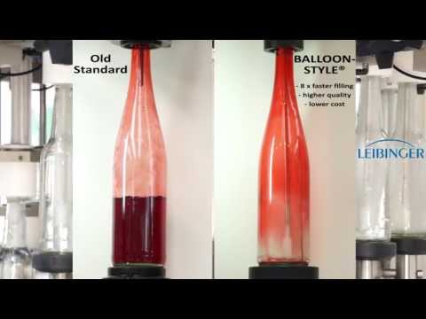 BALLOON-STYLE® 8 times faster filling as the old standard