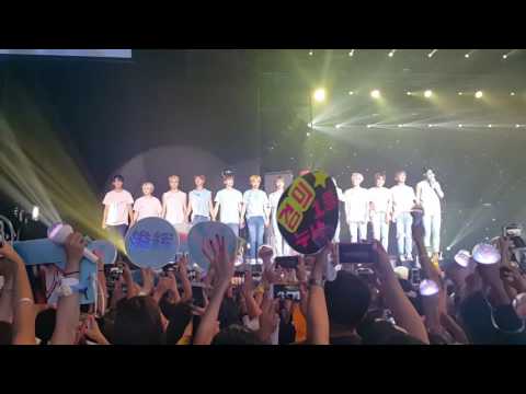 170805 Seventeen - Ending T.T @ Diamond edge in BKK