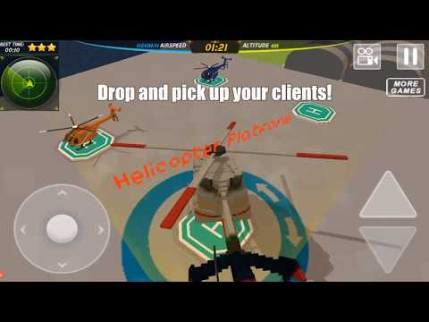 Mr. Blocky Police Helicopter Cops Video