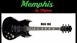 Video thumbnail for Memphis MSG 100  (SG)  by  Tagima ........  Hard Rock style by Tiloy D'Alessio