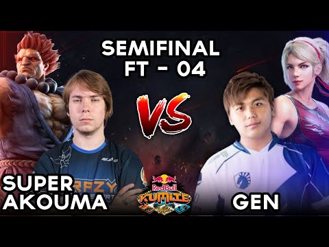 Semi Finals 2!!! Redbull Kumite Super Akouma(Akuma) VS GEN(Lidia)