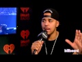 J. Cole Backstage Q&A at iHeartRadio Music Festival 2013